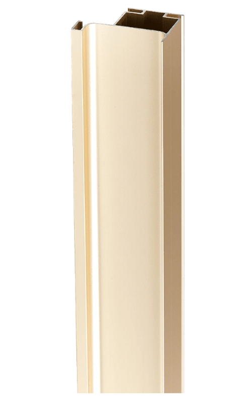 Профиль Gola-X вертикальный, L-формы, ДСП 16мм, 5000мм, золото матовое, AQ