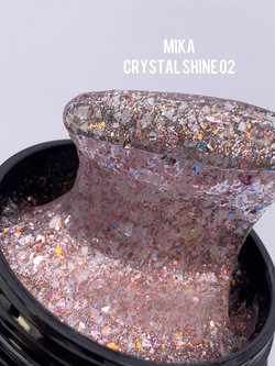 Гель-камуфляж MIKA Crystal Shine №02