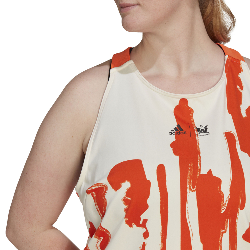 Женская теннисная майка adidas New York Y Plus Tank Top Women - Beige