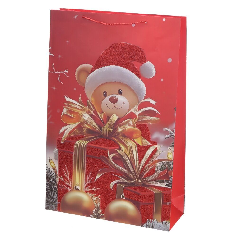 GAEM Пакет подарочный XXL (бумага 210г/м2, блок 12шт), L49 W17 H74 см, 4в.