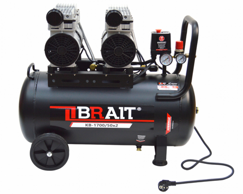 Компрессор воздушный BRAIT KB-1700/50x2