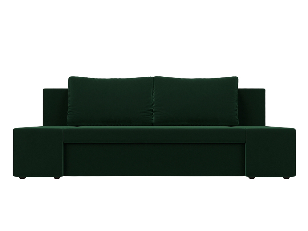 Диван прямой Сан Марко, Зеленый, Велюр, 114011
