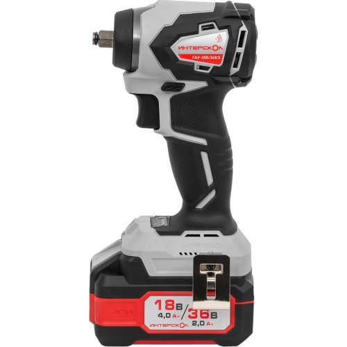 Гайковерт аккумуляторный Интерскол ГАУ-250/36ВЭ АПИ