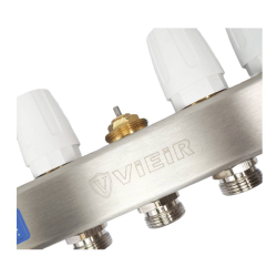 Коллектор с расход. 10-х с кранами VIEIR VR113-10