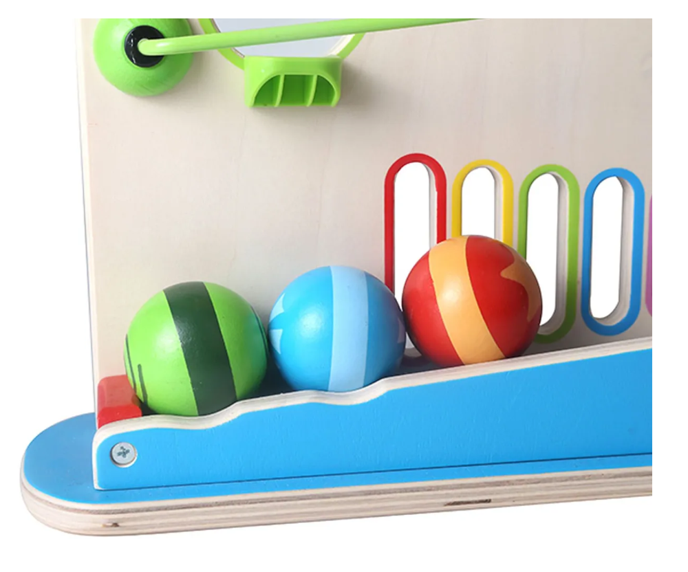 Детская деревянная развивающая игрушка Роллер