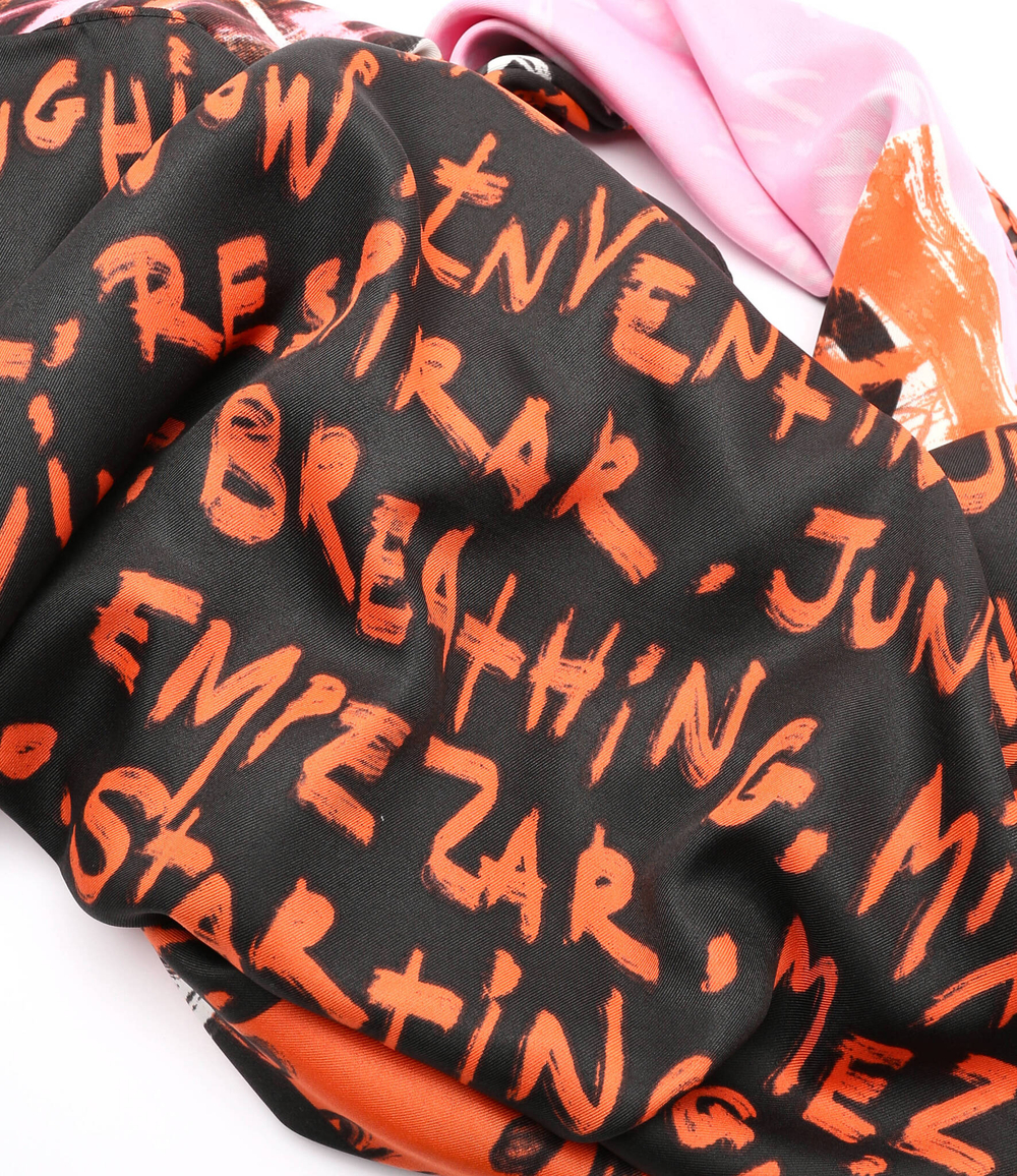 платок Desigual - оранжевый(22WAWA06)