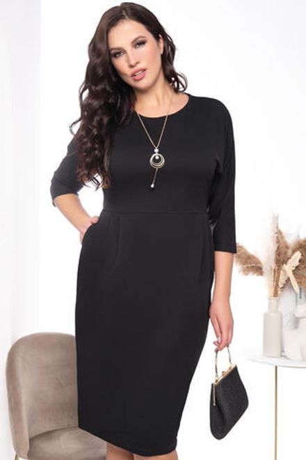 Платье "Этерия" (блэк) НЬЮ П7393 LT Collection