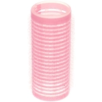 Бигуди липучки, 6шт., однотонные, цвет персиковый, d-2,5см