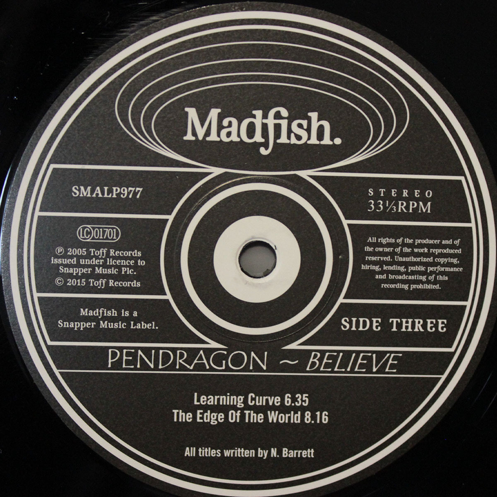 Pendragon / Believe (2LP)