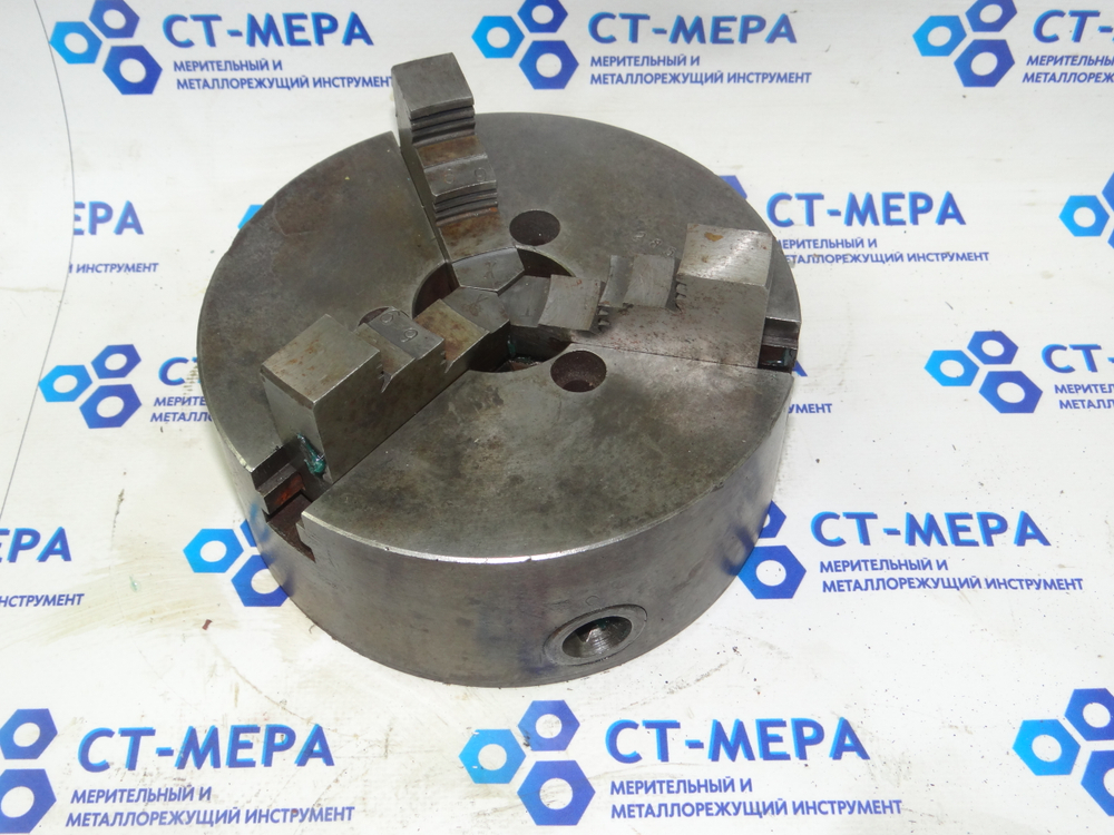 Патрон токарный 3-х кулачковый 160мм (арт. 25107)