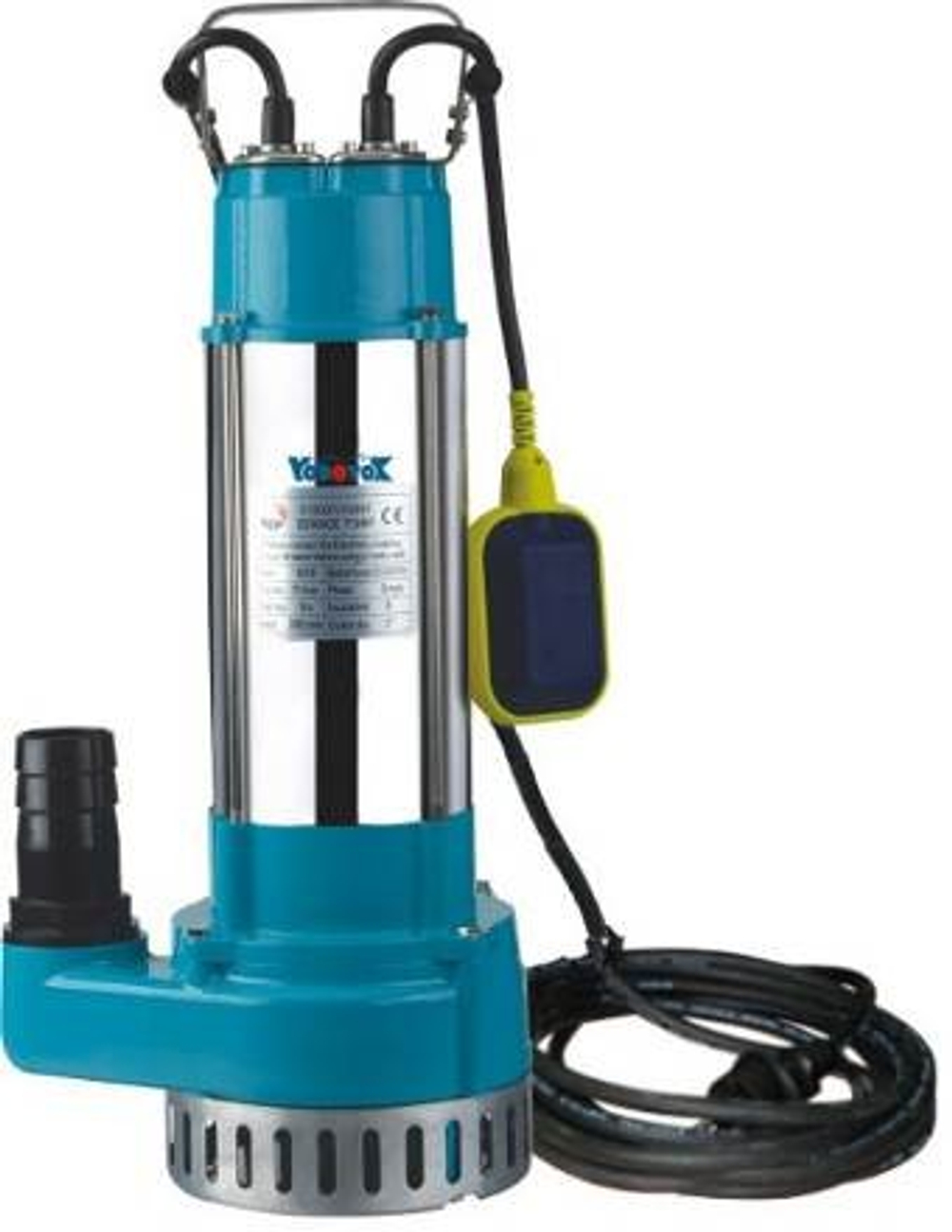 Насос погружной канализационный, бренд "Vodotok", модель НФП-20м³/ч-11м-1850Вт (предыдущее наименование данной модели – V1500F-B)
