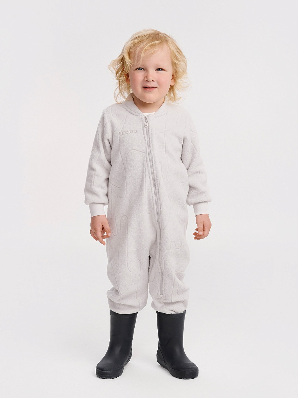 Флисовый комбинезон Leokid Tilio Nimbus Gray