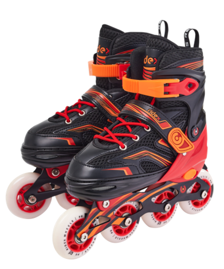 Ролики раздвижные Remis Red, алюминиевая рама