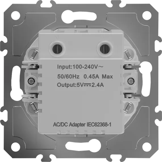 Donel D16 Механизм USB - зарядное устройство 12Вт тип A+С