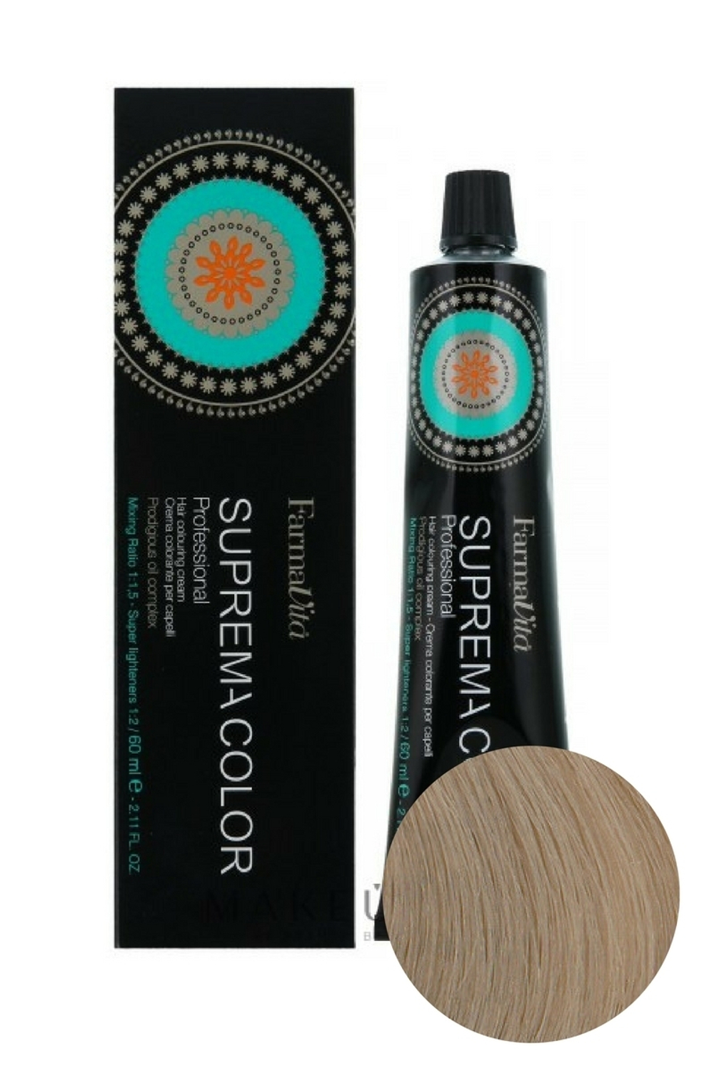 9.0 очень светлый блондин Farmacolor.60мл