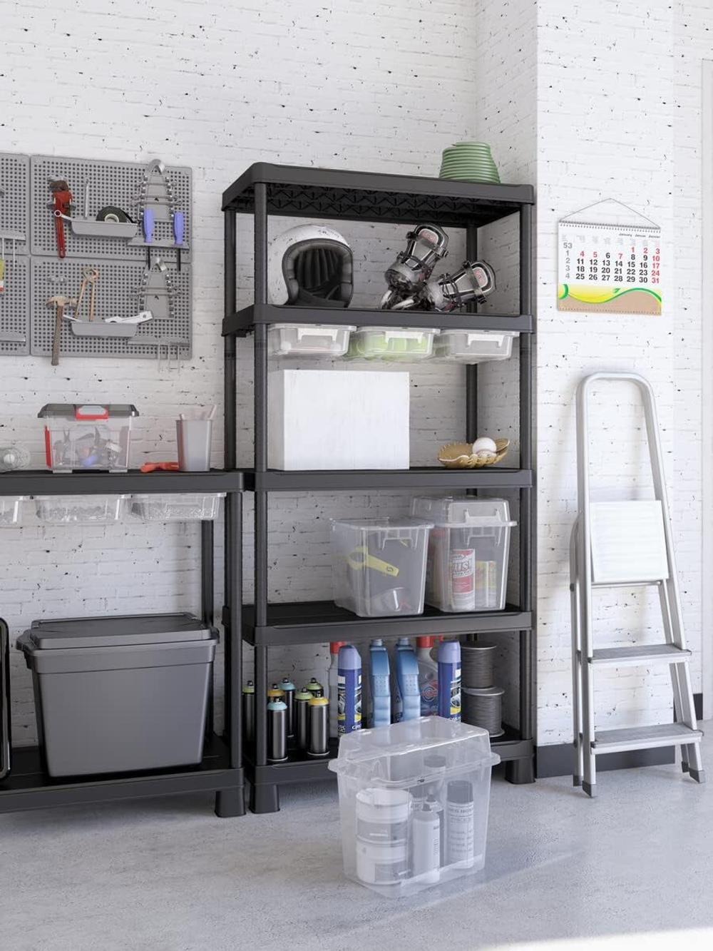 Пластиковый стеллаж Keter Plus Shelf 90/40/5