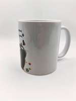 Чашка керамическая "Жизнь прекрасна" 330мл