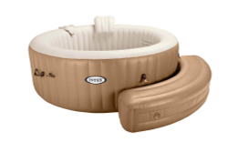 Надувная скамья 193х69х34 см, для СПА бассейнов Intex, бежевая (Intex 28507)