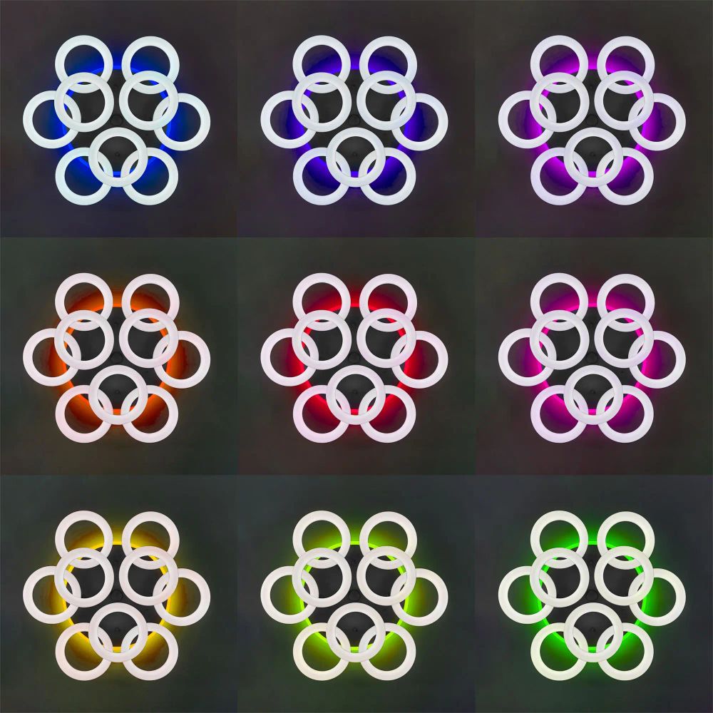 Citilux Паркер Смарт CL225A190E RGB Умная люстра Белая