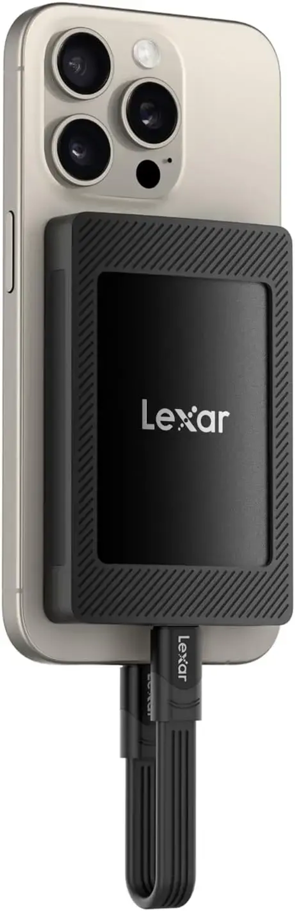 Внешний накопитель Lexar SL500 Portable SSD Magnetic Set USB 3.2 Gen 2x2 1TB, R/W 2000/1800 МБ/с