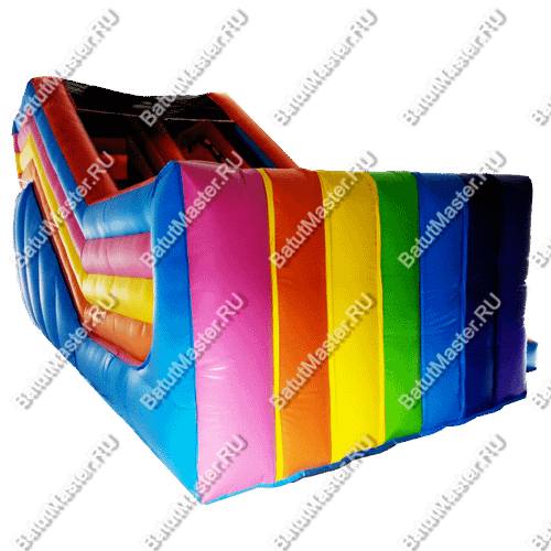 Надувная горка "В гостях у клоуна" 6,5*3*4 м