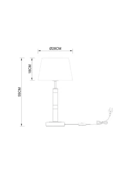Декоративная настольная лампа Arte Lamp