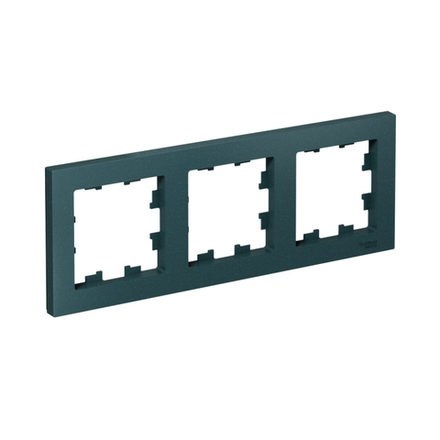 Рамка 3-м AtlasDesign универс. изумруд SE ATN000803