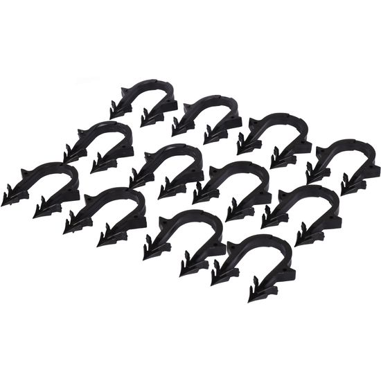 Кассета для такера Stout по 25 шт. скоб якорных с двойным креплением, цвет чёрный (SMF-0004-251620)