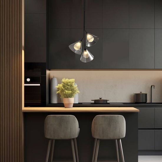 70161/3 / подвесной светильник / черный