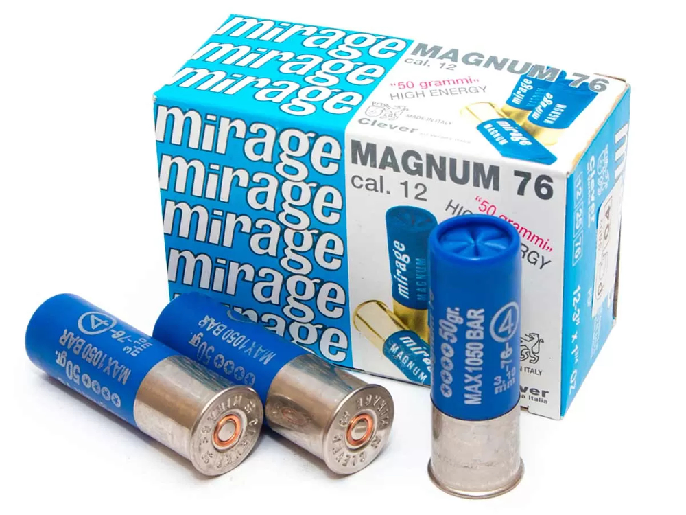 Патрон 12/76 №4 Clever Magnum