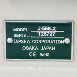 Швейная машина для плиссировки JAPSEW J-555-X (Japan)