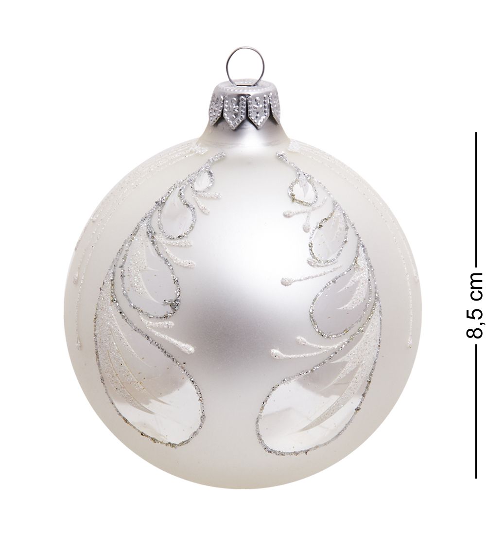 Элита НФШ-1431/3 Набор ел.украшений Шар 2шт «Изысканный» 85 мм