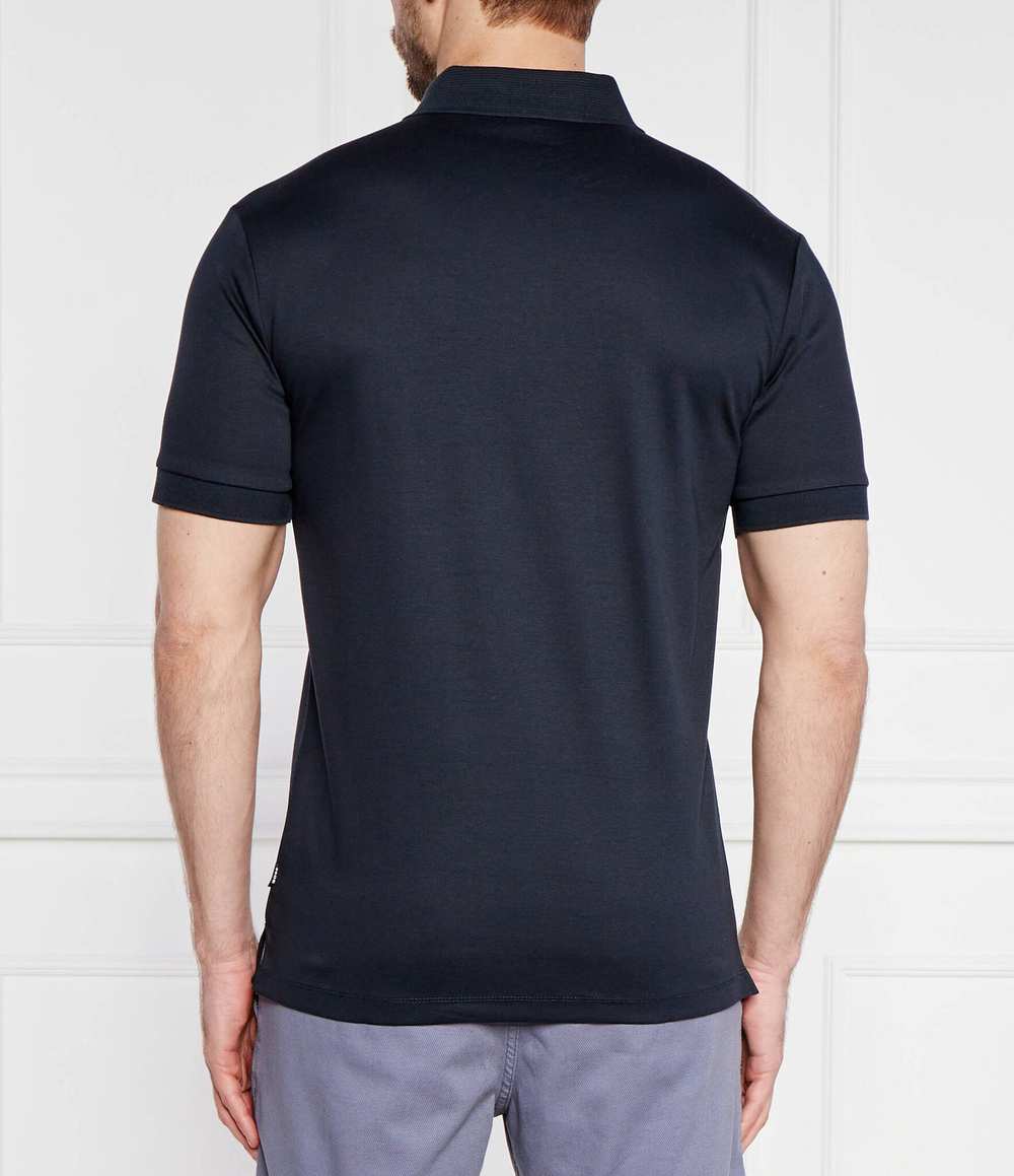 Поло Parlay BOSS BLACK - темно-синий(50515596)