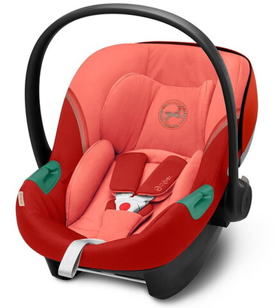 Автокресло Cybex Aton S2 i-Size Hibiscus Red
