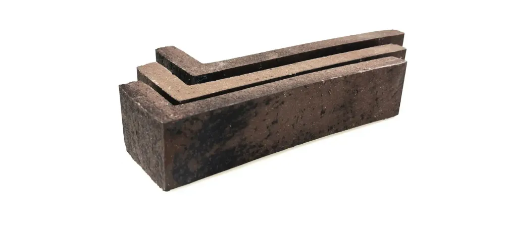 Terramatic, Forta Brown Riegel DK 2301/2R, Riegel390x40x14 - Клинкерная плитка для фасада и внутренней отделки