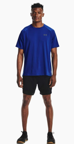 Футболка UA Threadborne SS Royal Graphite