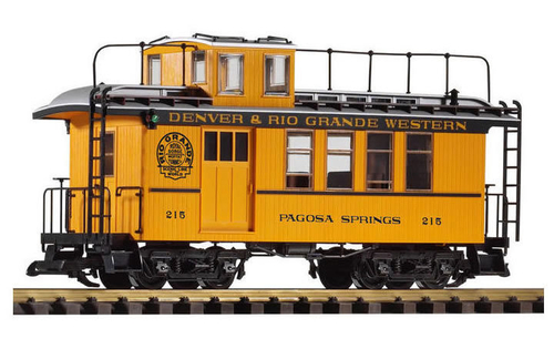 G Служебный вагон D&RGW, желтый