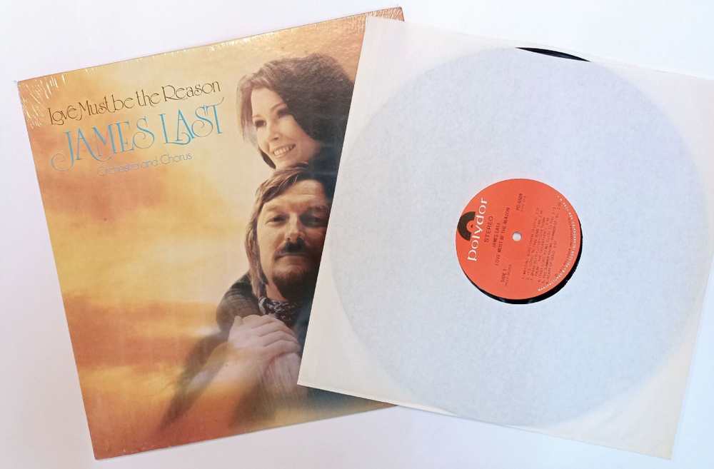 Винтажная виниловая пластинка LP James Last Love Must Be The Reason (USA 1972)