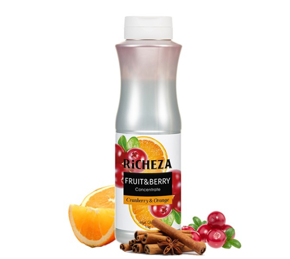 Концентрат Клюква-Апельсин RICHEZA (1кг)