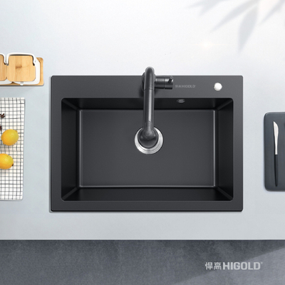 Кухонная мойка, 680x480x215 мм, 1 чаша