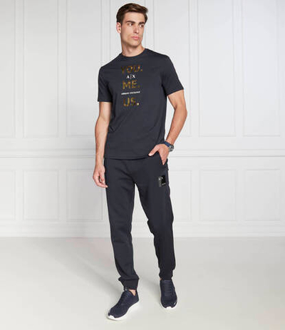 спортивные штаны Armani Exchange - темно-синий(6LZPAY ZJFAZ)