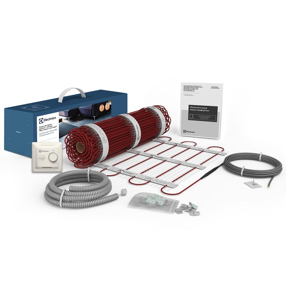 Теплый пол Electrolux EEFM 2-180-10 с терморегулятором