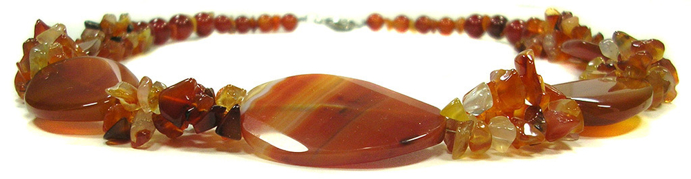 Бусы Сердолик sebu002