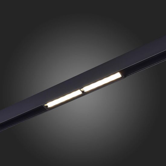 ST804.446.12 Магнитный трековый светильник Черный LED 1*12W 4000K 750Lm Ra>90 120° IP20 L220xW22xH46 SKYLINE 48