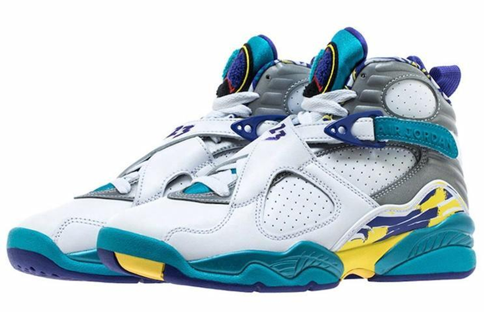 Кроссовки Jordan Air Jordan 8 (Женская размерная сетка)