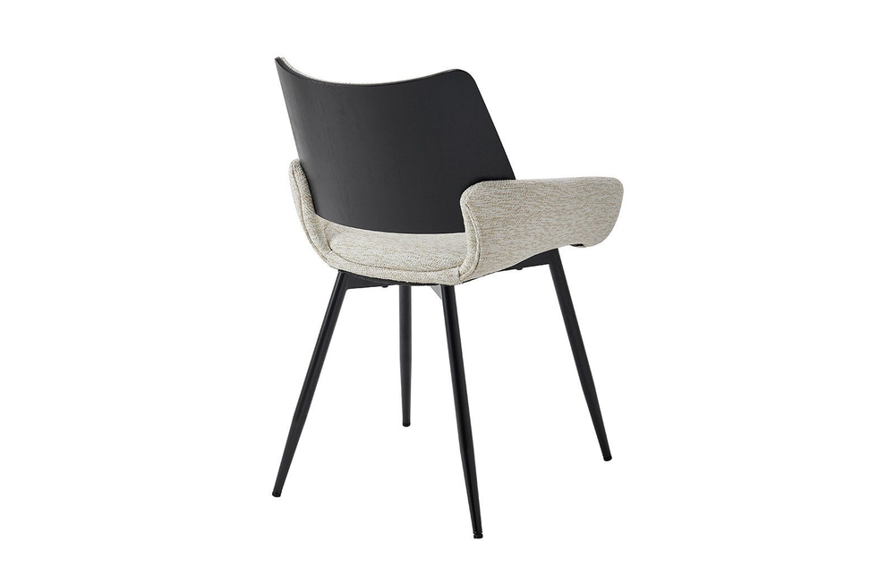 Стул JY6286X-T2 бежевый #OTE TOPIC103/черный