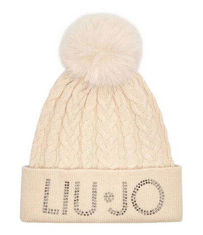 Хлопковая шапка Liu Jo - кремовый(2F4054 M0300)