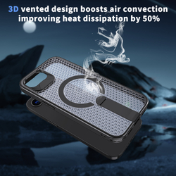 Прозрачный чехол Mesh Pro Magnetic Case для iPhone 16e