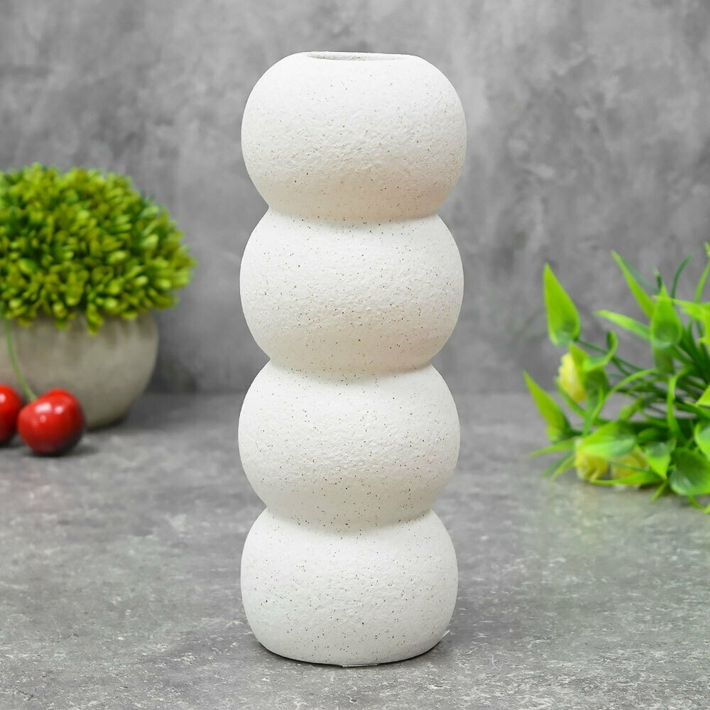 Ваза для цветов 20,3см, фарфор