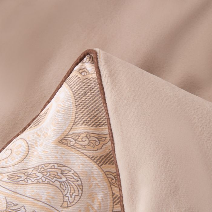 Комплект постельного белья с одеялом Сатин Велюрия Люкс «Перламутровый блеск»